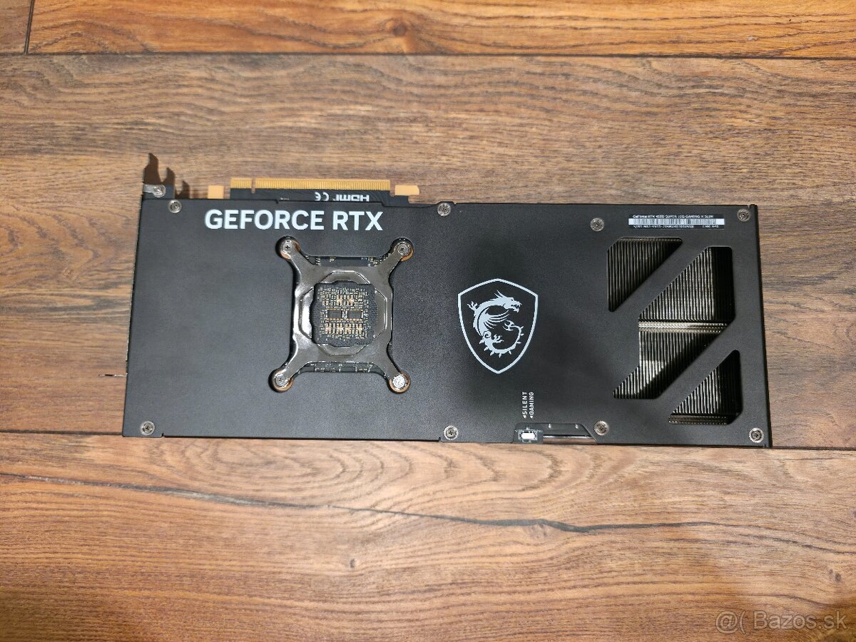 MSI GeForce RTX 4080 SUPER 16G GAMING X SLIM - 4