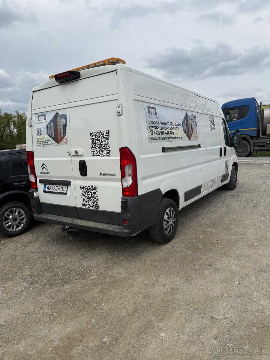 Prenajom dodavky dlhá 3.7m - 4