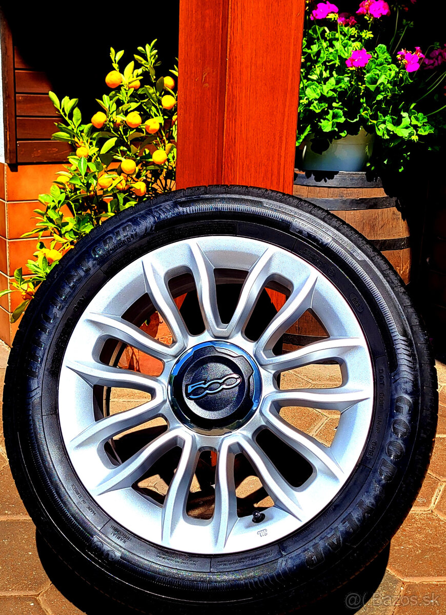 alu R16 5x98, pneu Good Year 205/55, orig. Fiat 500L + TIPO - 4
