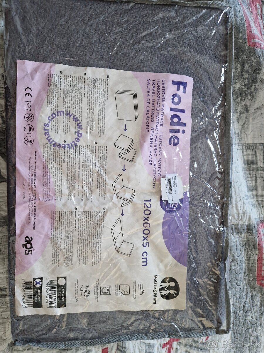 Cestovná postieľka Petite&Mars - 4