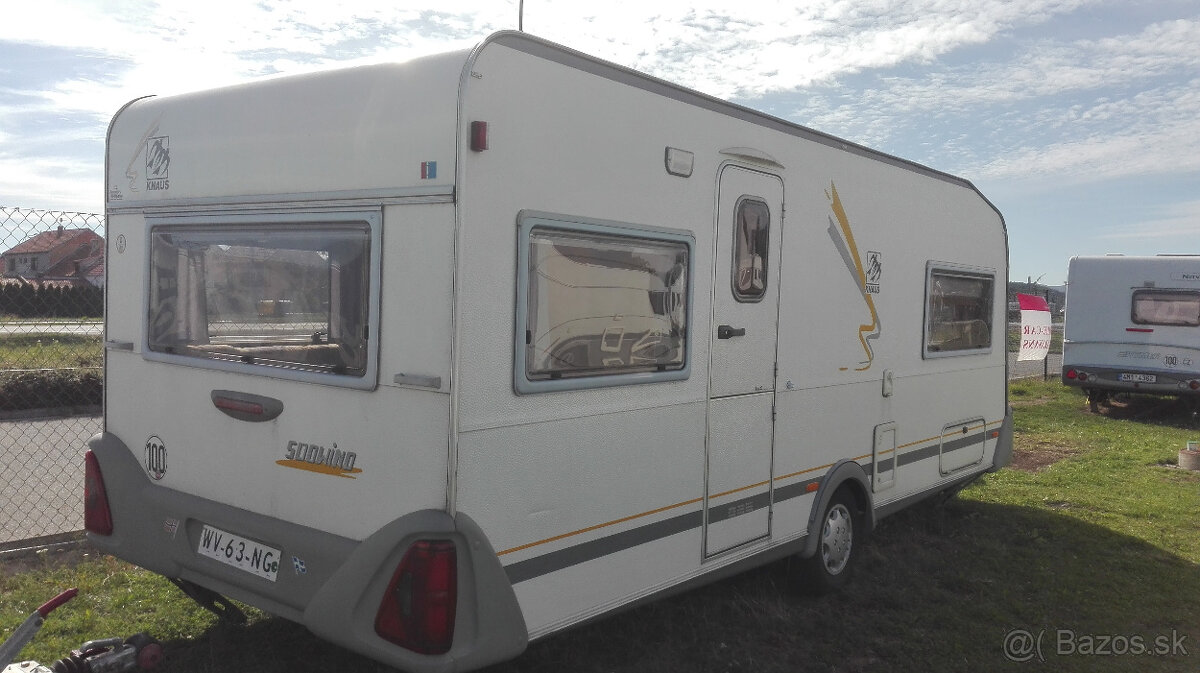 Karavan Knaus Sudwind 550+palandy - 4
