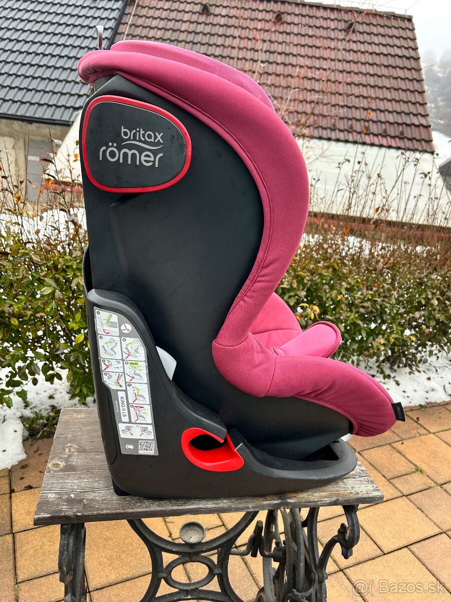 Autosedačka Britax Römer KING II LS - 4