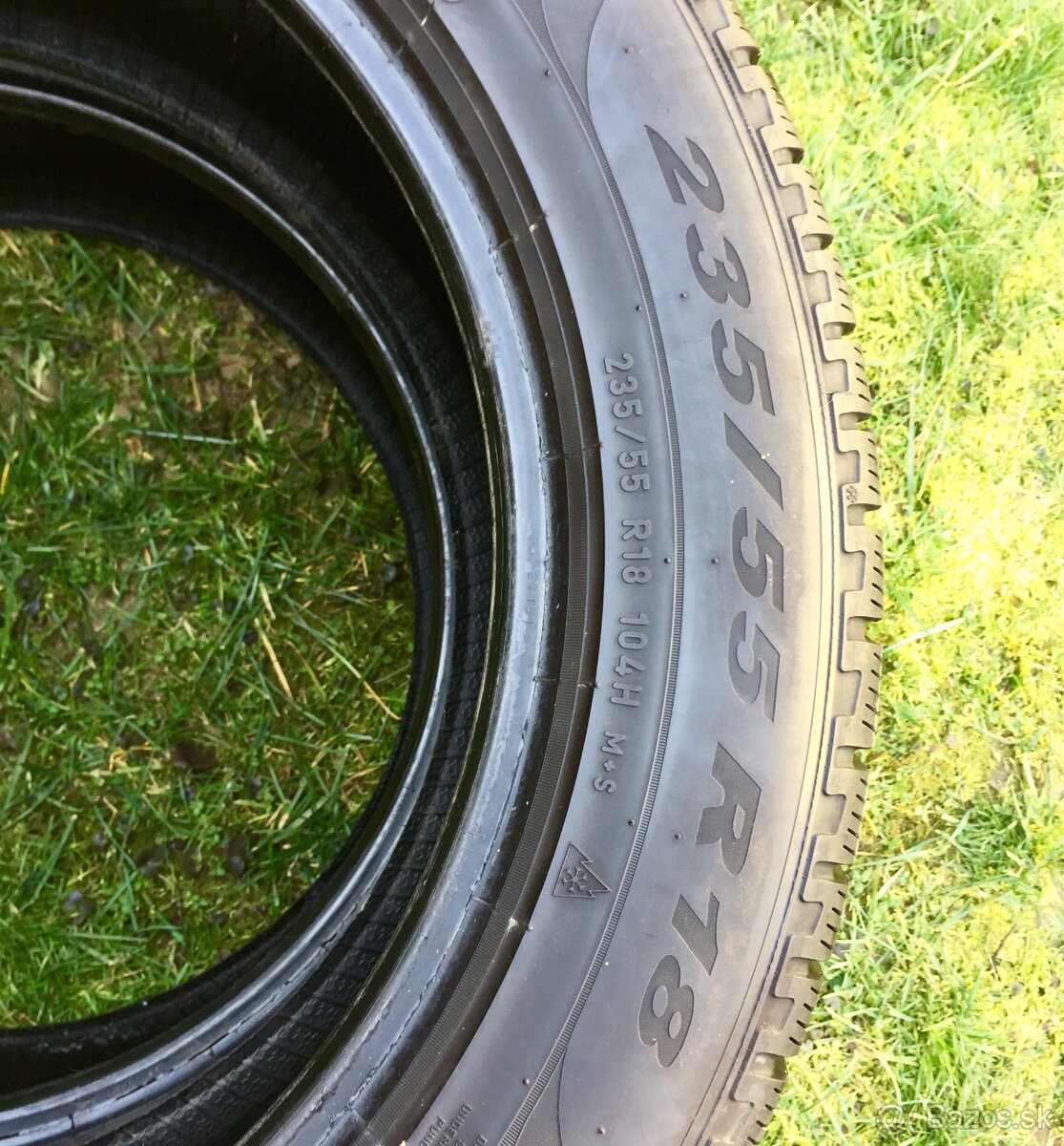235/55 r18 zimné Pirelli 104H - 4