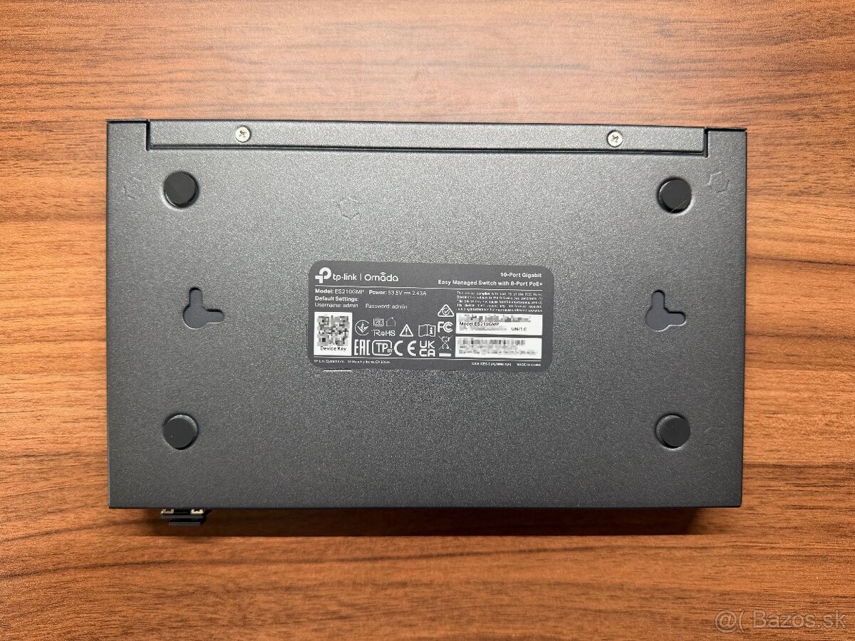 TP-Link ES210GMP 10xGb (8xPOE+) switch - záruka do 08/2028 - 4