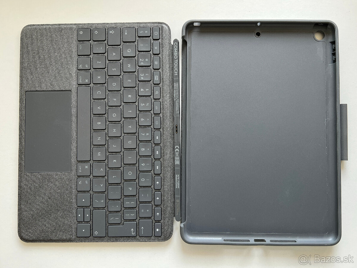 Predám Logitech Combo Touch, klávesnica a obal pre iPad - 4