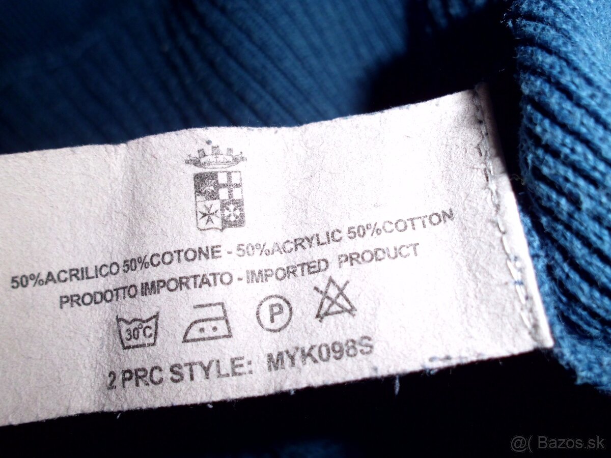 Marina Militare pánsky-dámsky svetrík S-M - 4