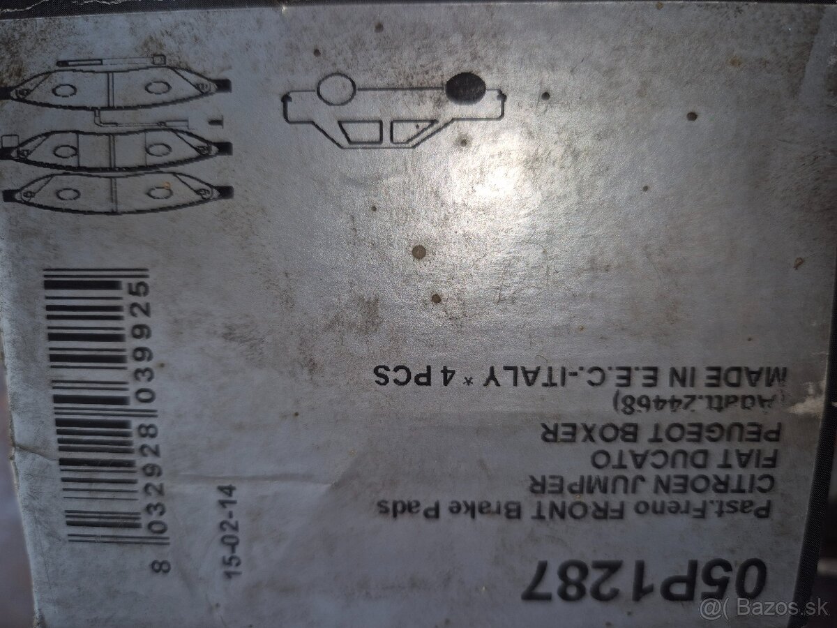 Predám nové brzdové obloženia - 4