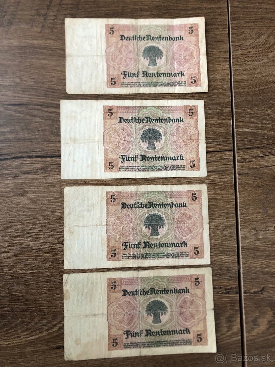 Bankovky DEUTSCHLAND 2 - 4