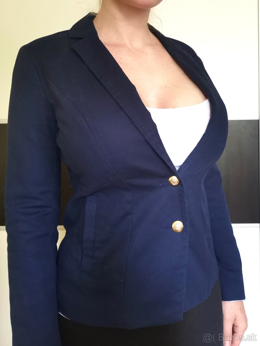 Damske sako tmavomodre - 4