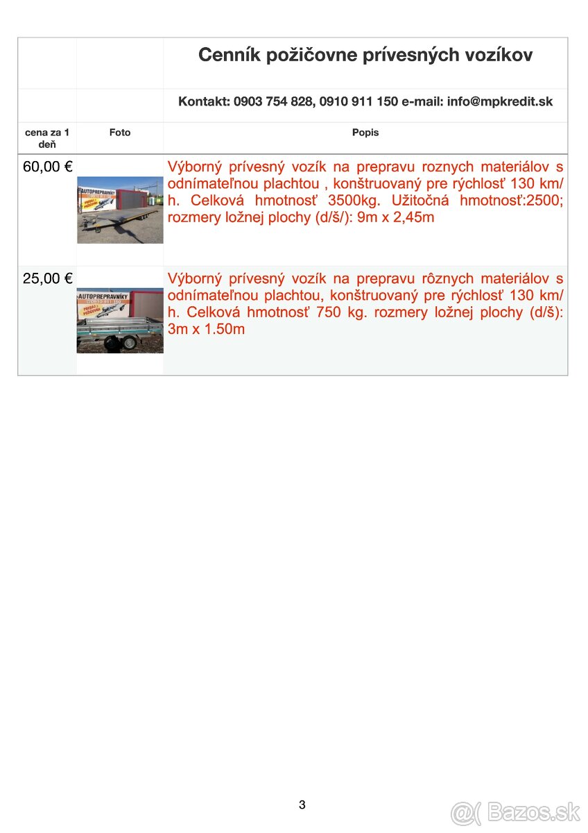 Potrebuješ prívеs? Máme ho HNEĎ - 4