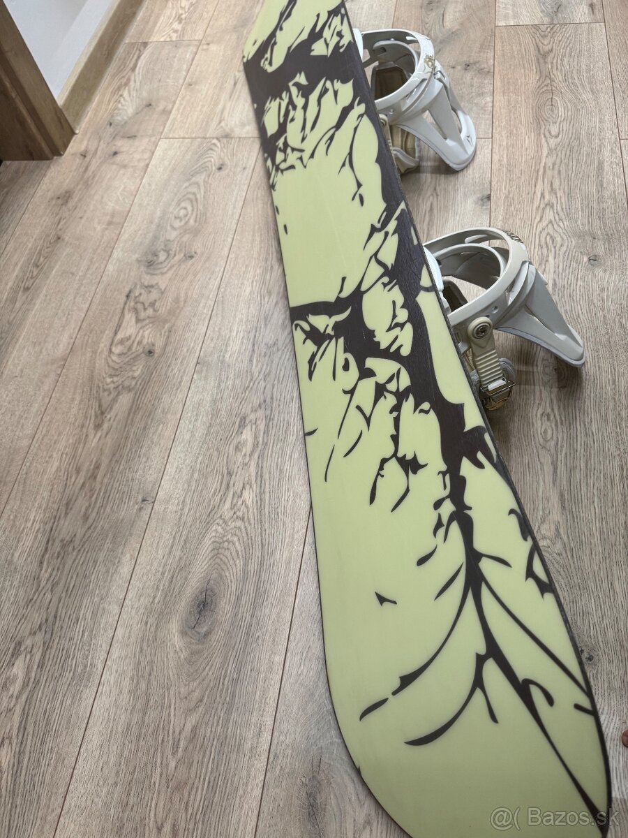 Snowboard doska + viazanie - 4