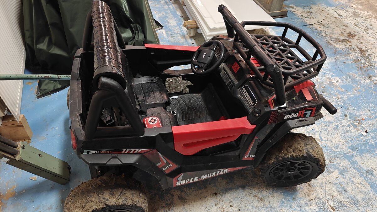 Detské Auto UTV 24V, 2 × 200 W Motor - 4