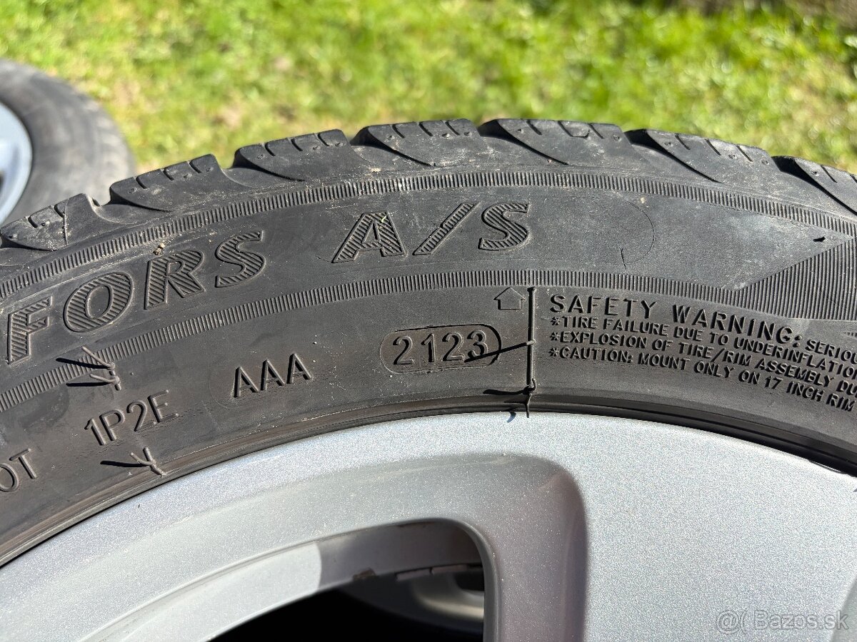 Sada diskov s pneu BMW 225/50 R17 - 4