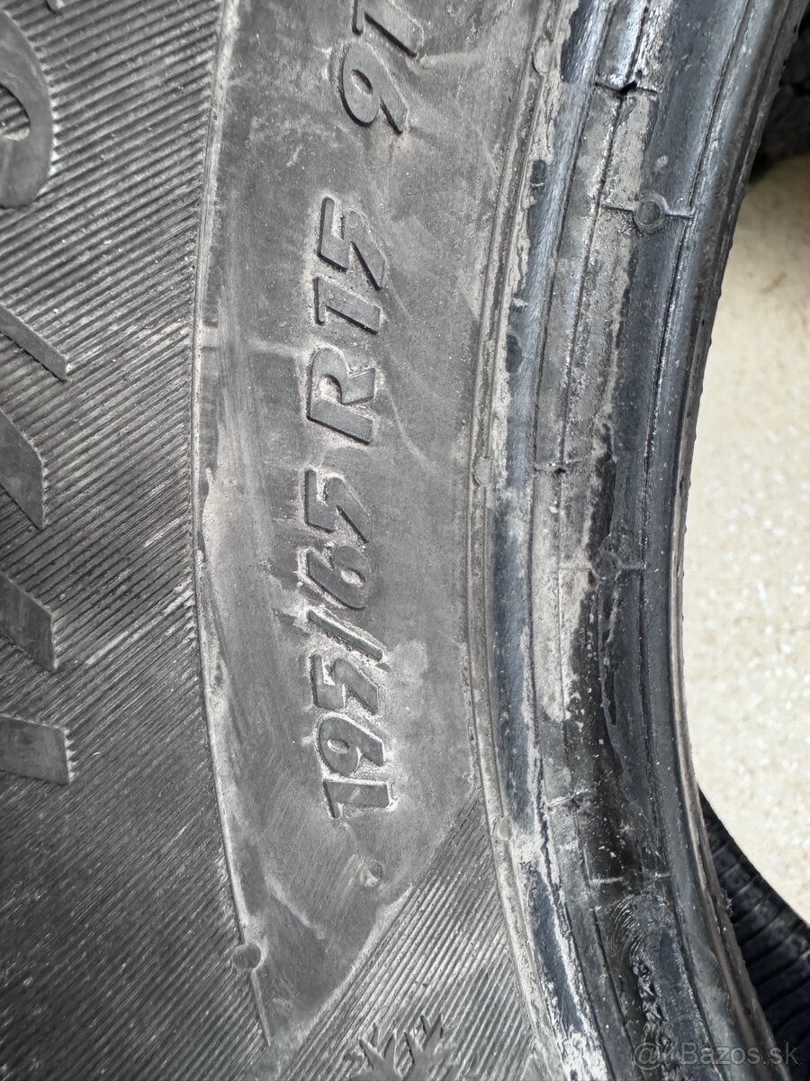 Zimné pneumatiky 195/65 r15 - 4