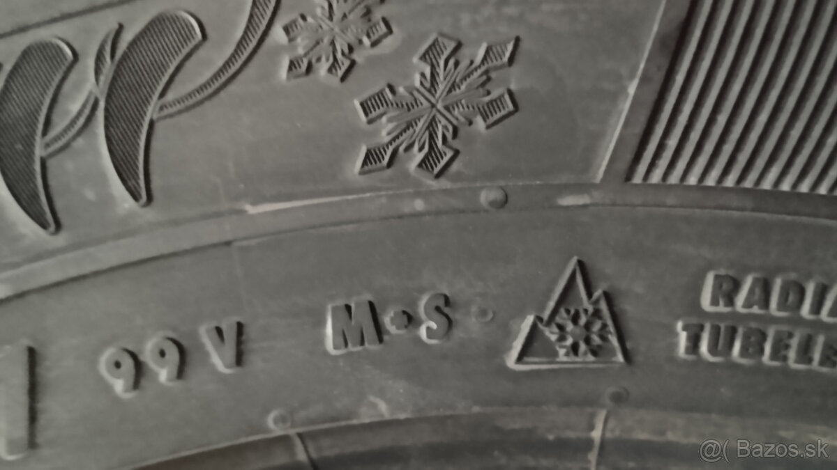 Predam zimné pneumatiky GENERAL 215/65r17 - 4