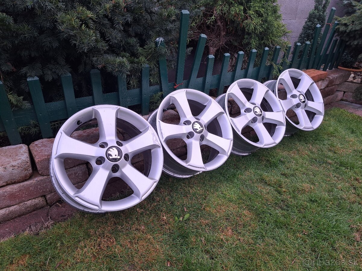 Hliníkové disky 5x112 R16 / škoda,seat,VW,audi... - 4