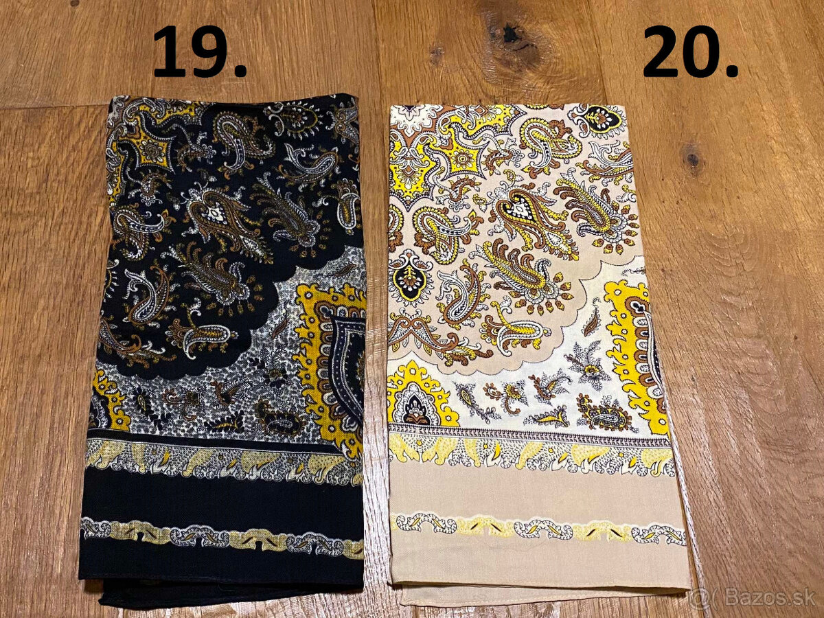 Mix Retro šatky/chustky - 4