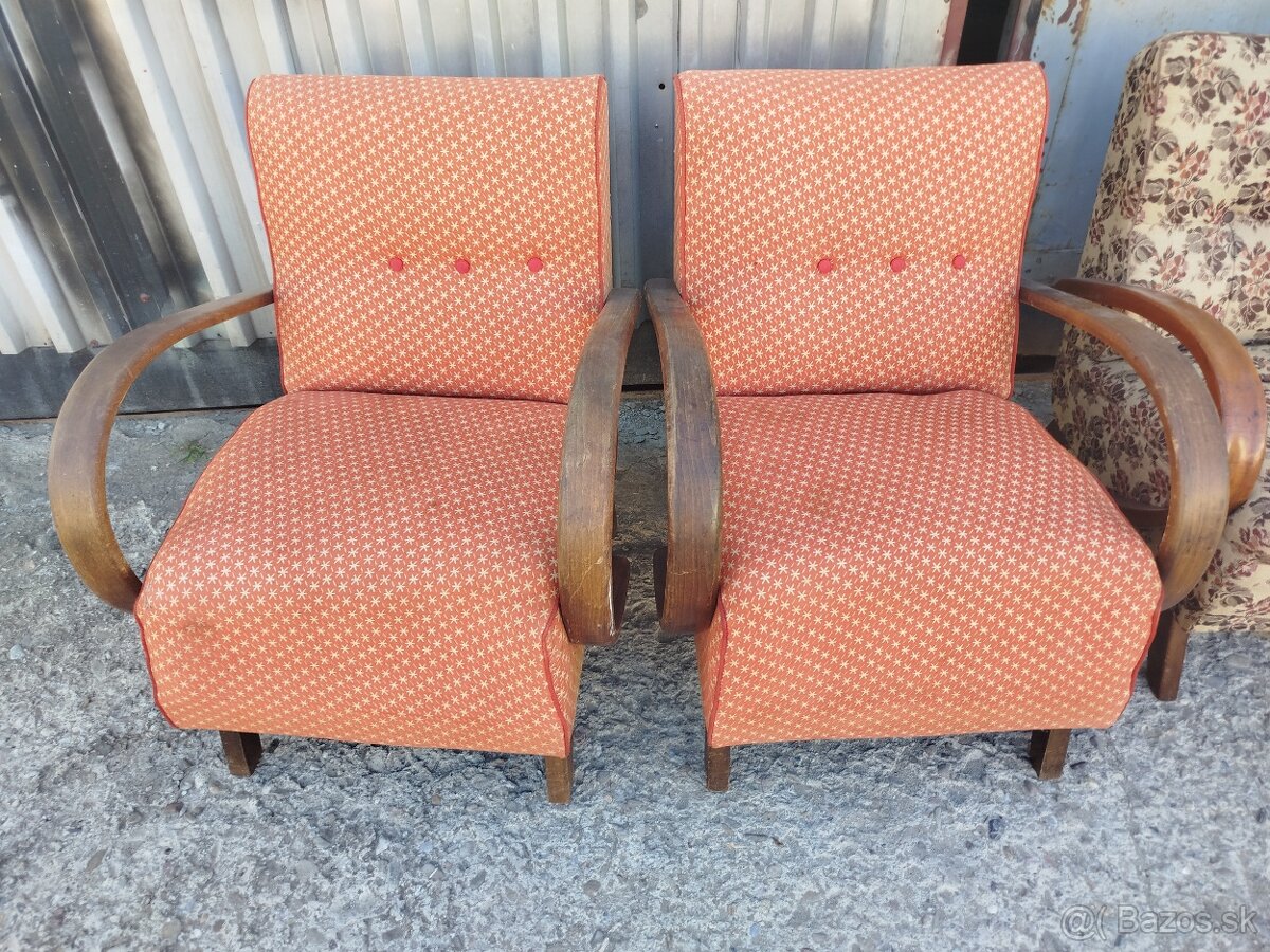 Retro kreslá predám. - 4