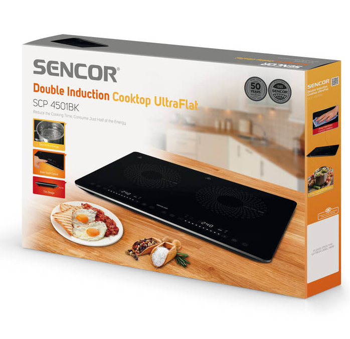Varič indukčný Sencor SCP 4501BK - 4