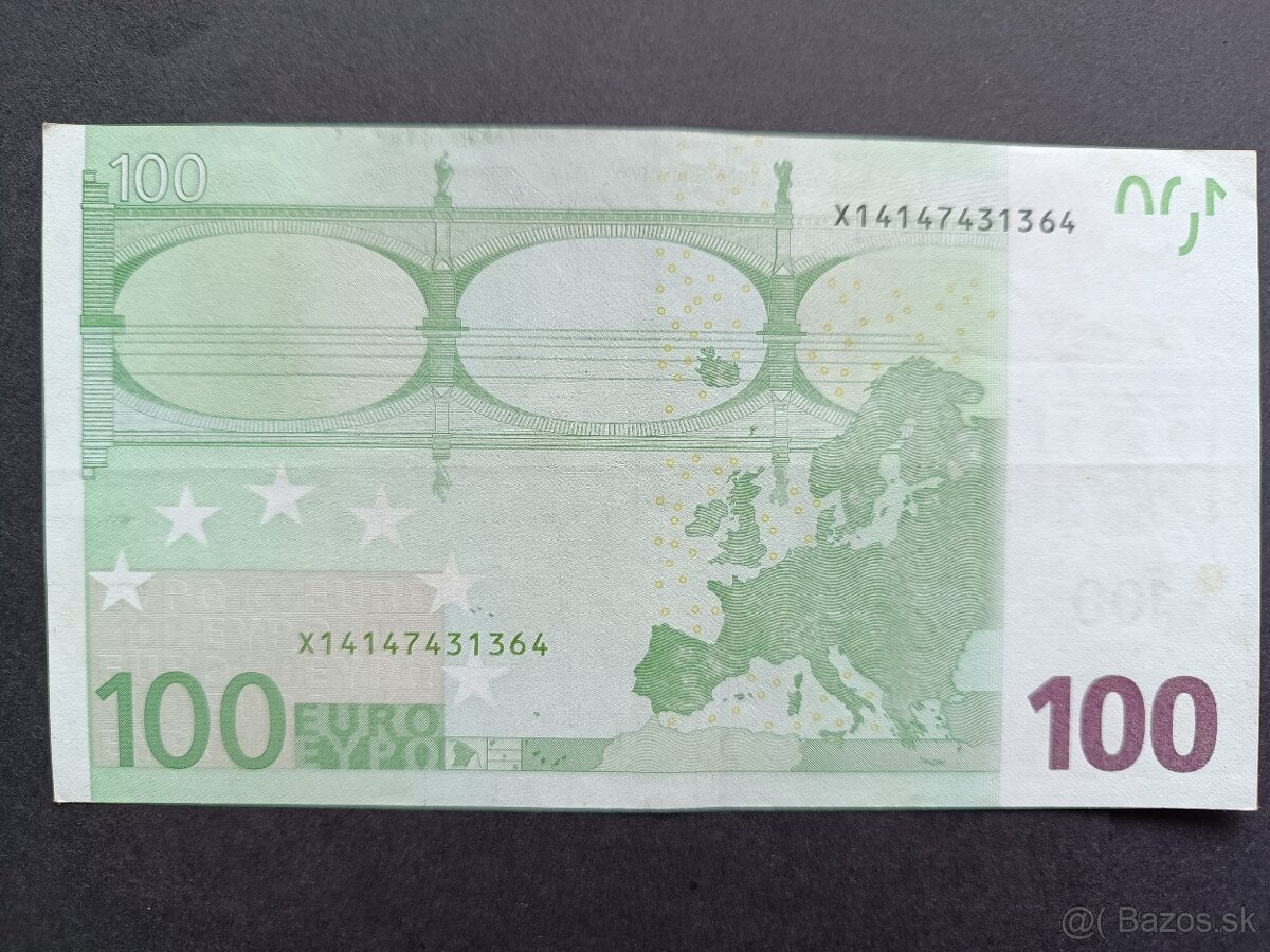 100€ bankovky 2 - 4