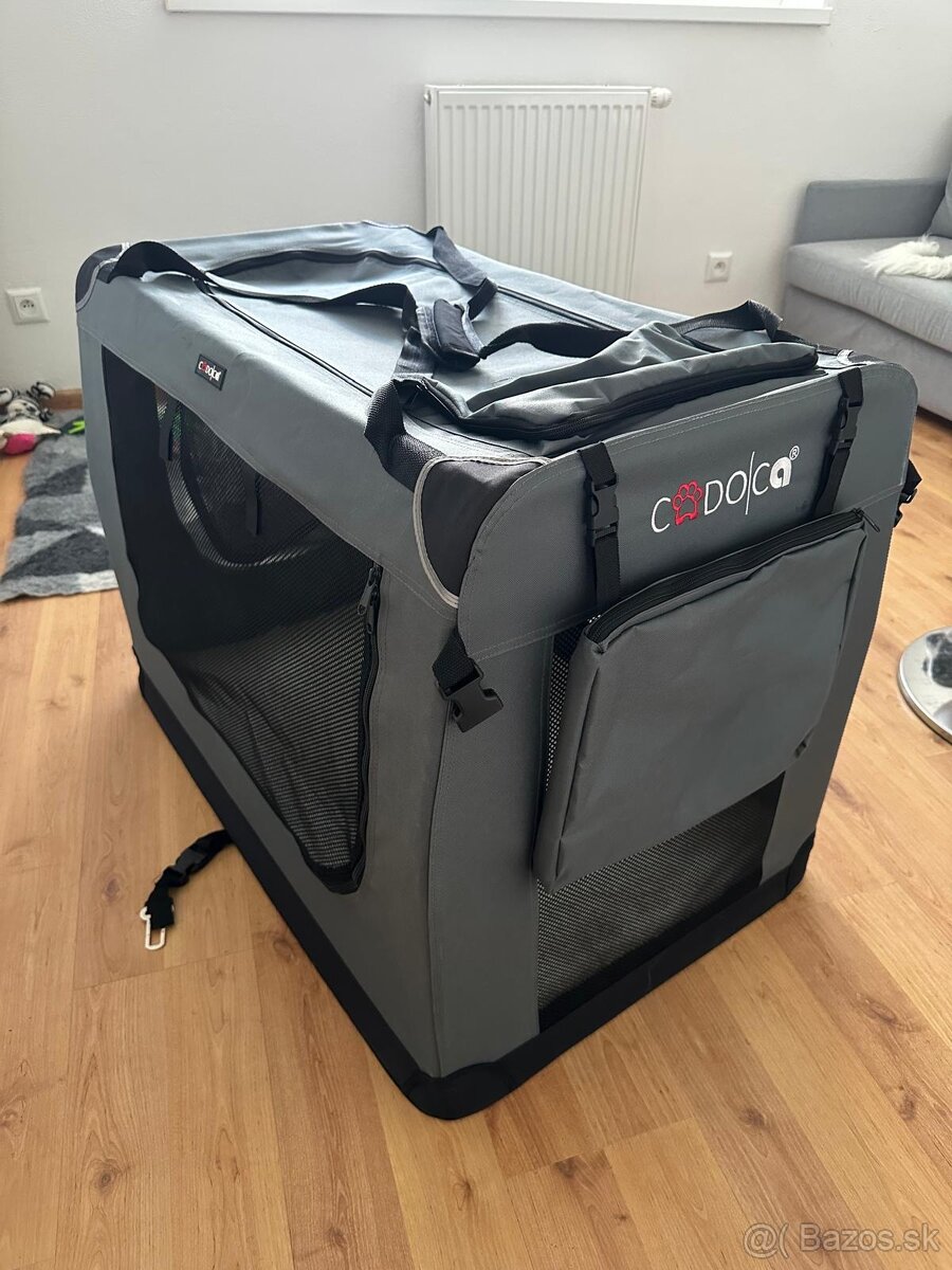 CADOCA® XXL Prepravka/Textilna klietka pre psy - 4