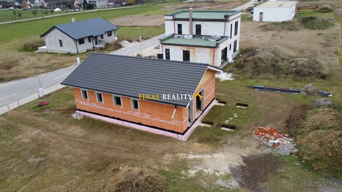 FINALREALITY: 3 izbový bungalov, hrubá stavba, Somorová Ves - 4