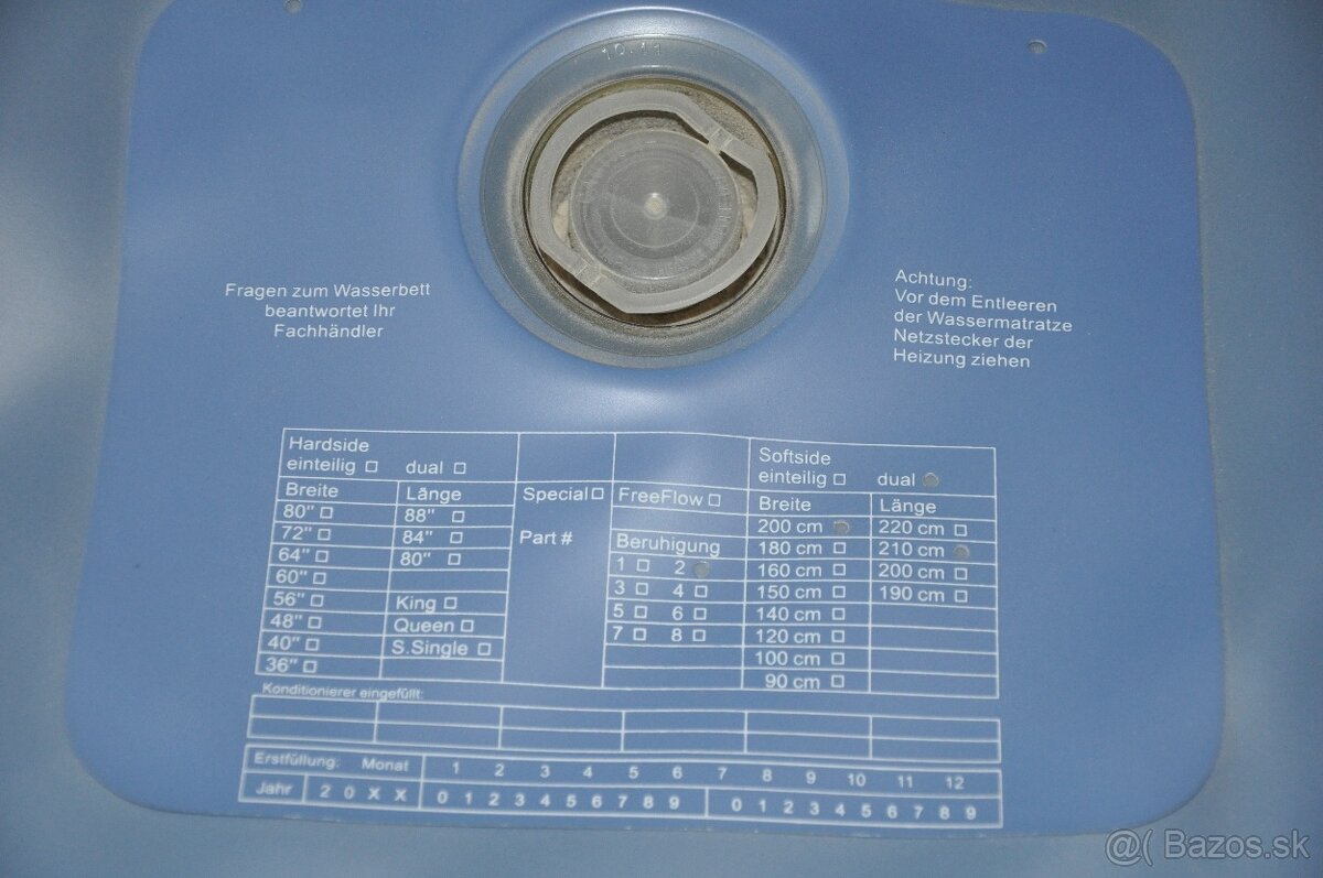 Predám vodnú posteľ - 4