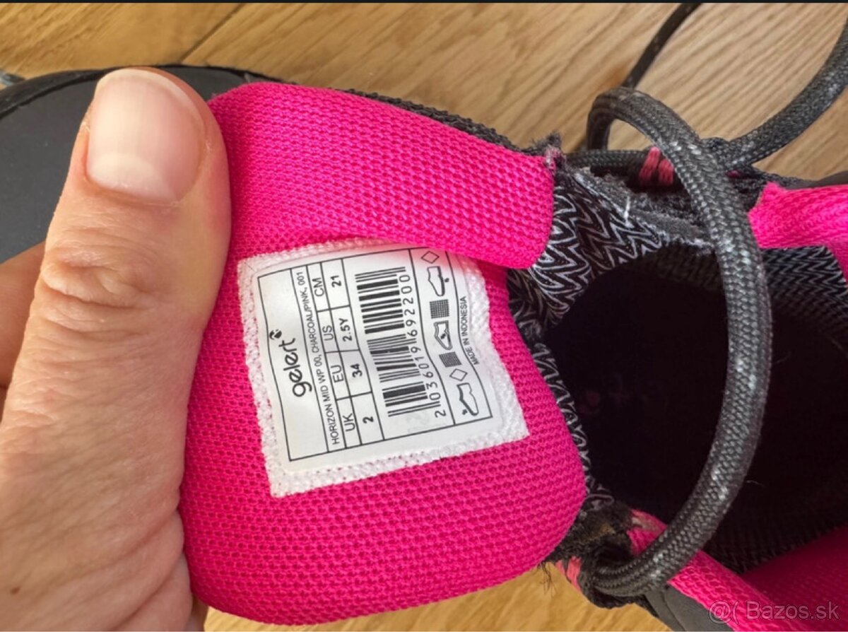 dievcenske turisticke topanky v.34 - 4