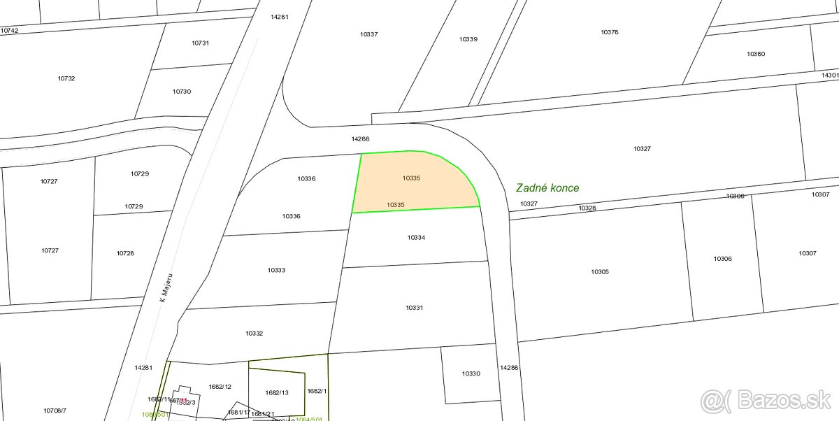 Na predaj Investičný pozemok, Košice IV. - Krásna - 4