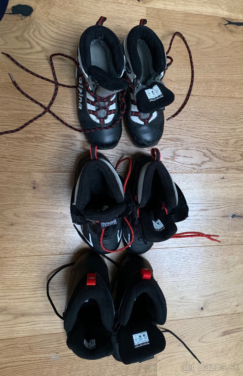 Detske topánky na bežky Alpina, veľkosti 33,34,35 - 4
