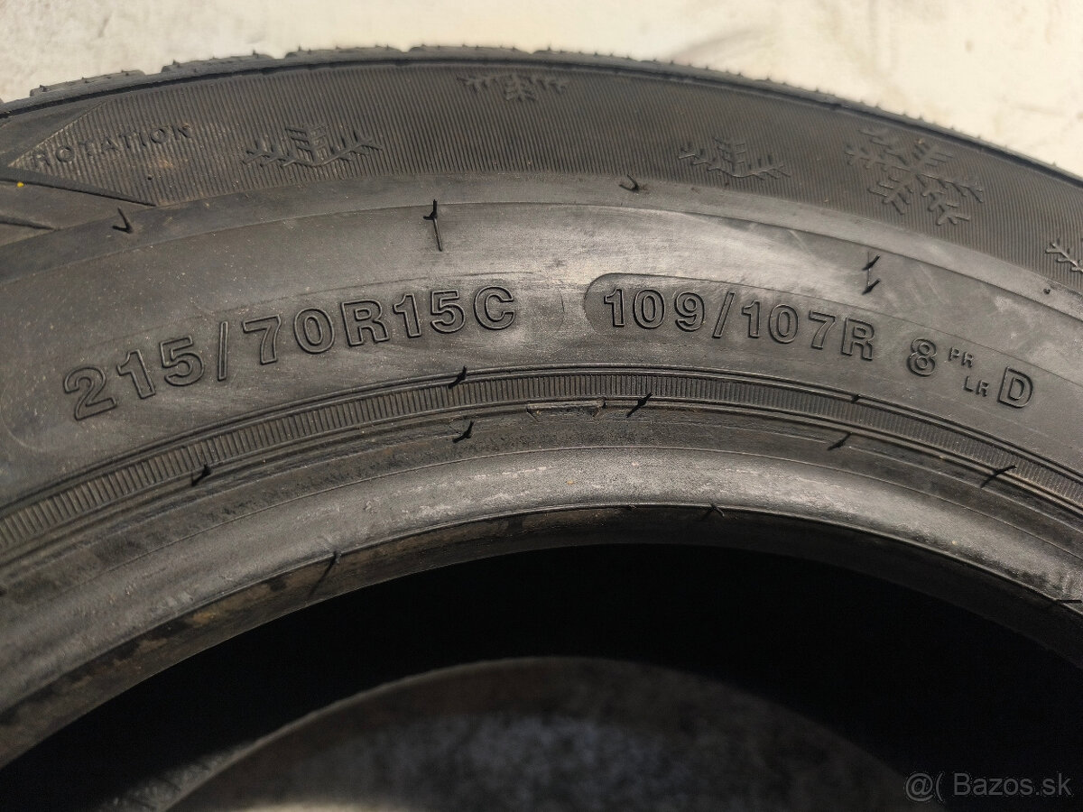 215/70 R15C Zimné pneumatiky Fortuna Winter 2 kusy - 4