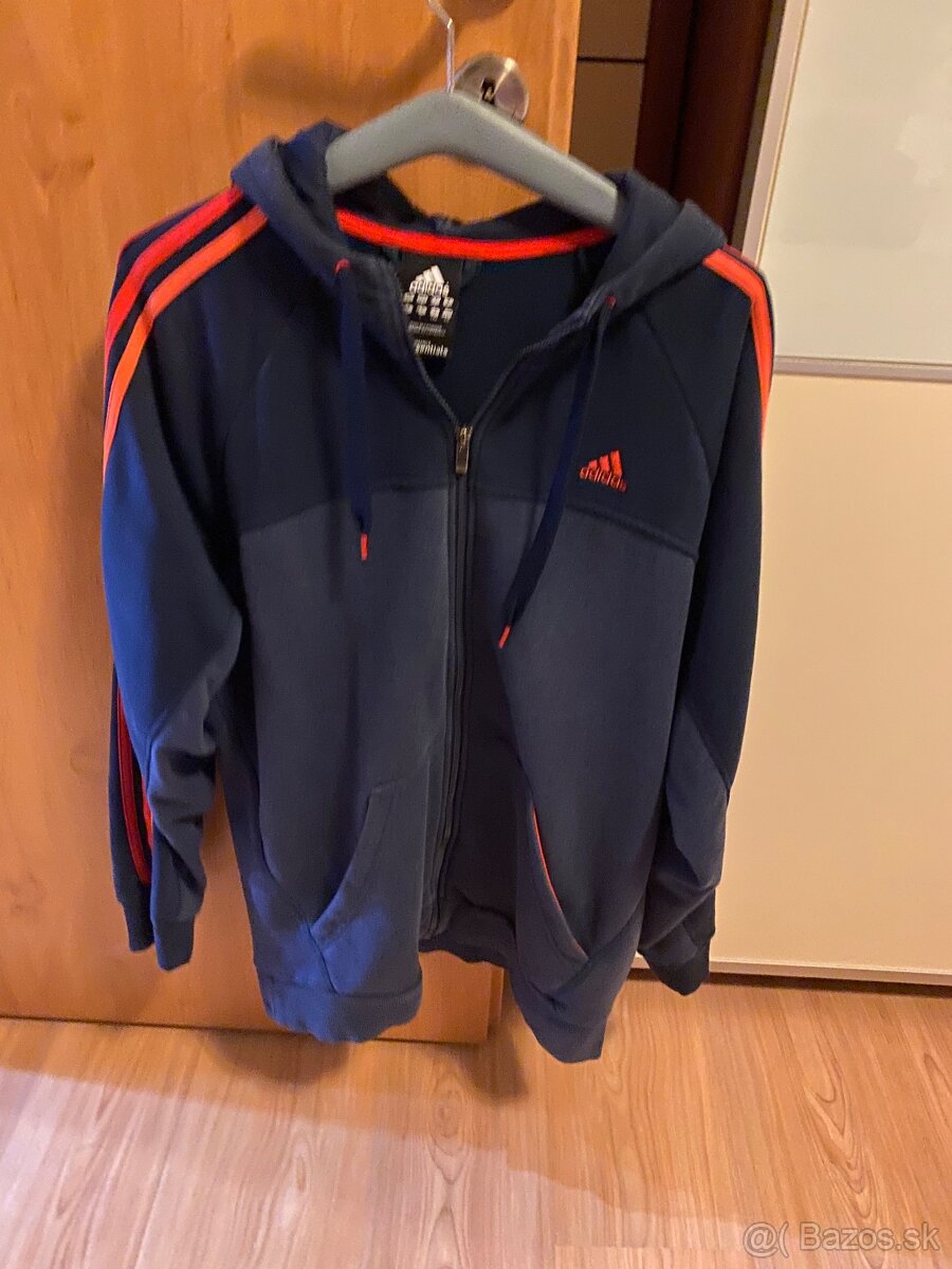Pánska mikina na zips Adidas veľkosť L - 4
