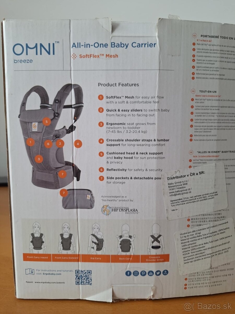 Nossič Ergobaby OMNI - Breeze 360 - 4