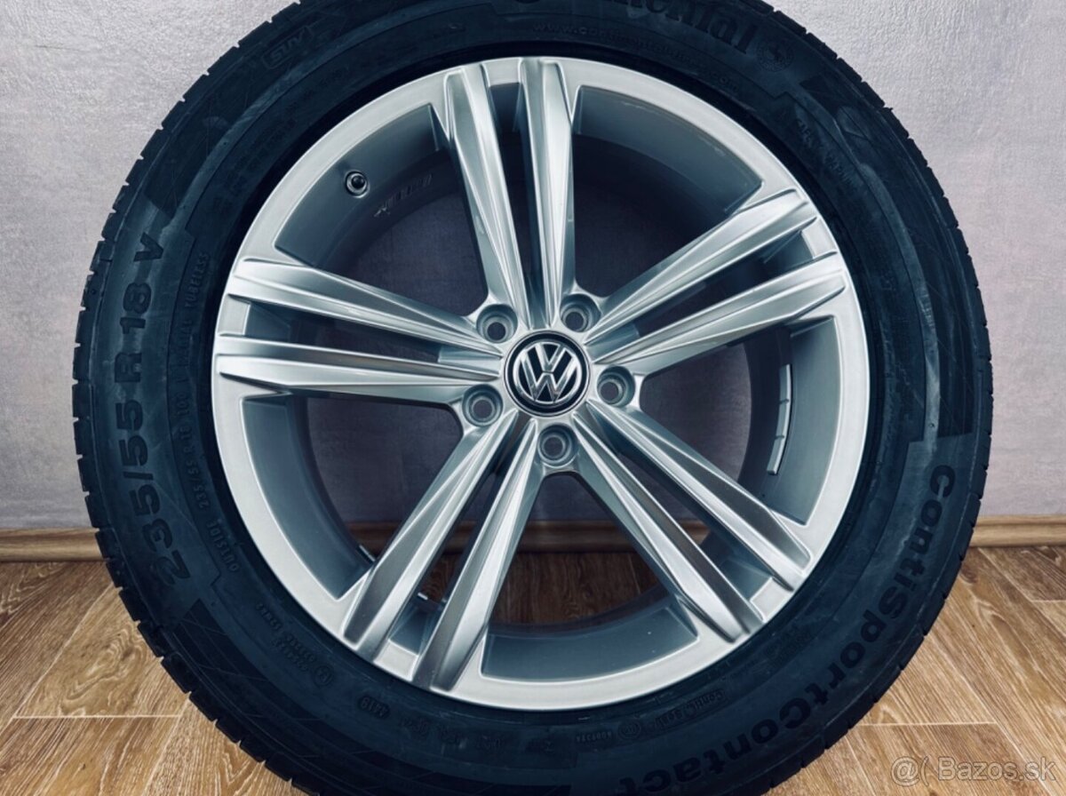 Originál letní kolesa 18” VW Tiguan Sebring - 4