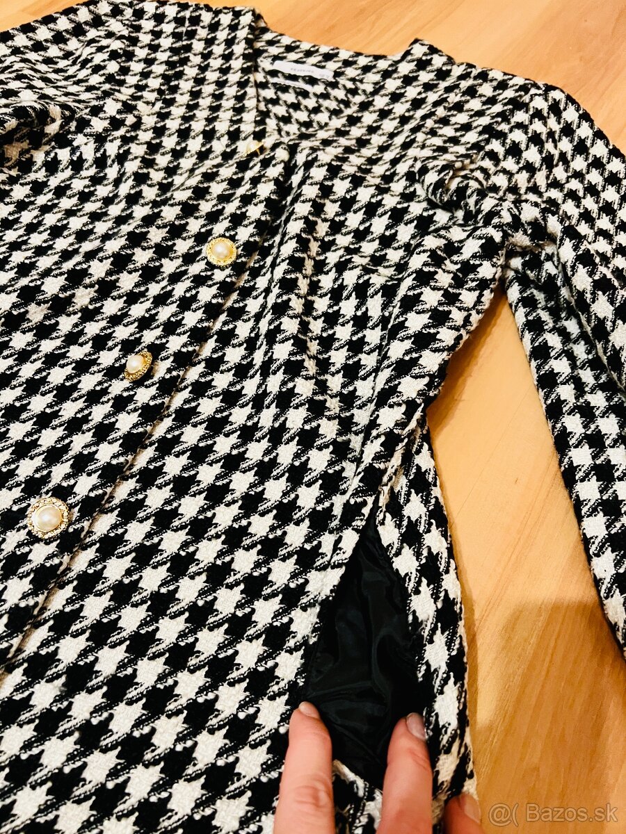 Čiernobiele šaty, Reserved, 34 - 4