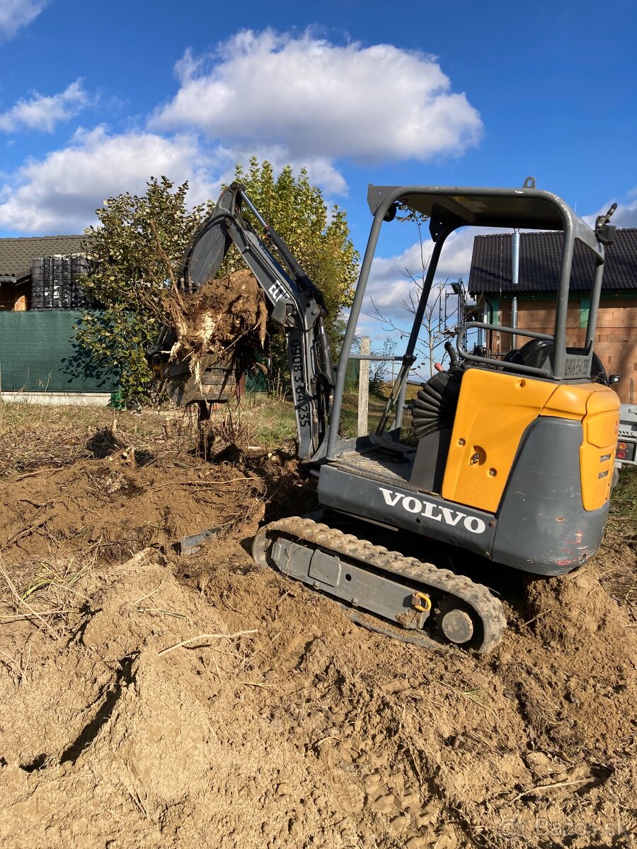 Výkopové práce minibagrom - 4