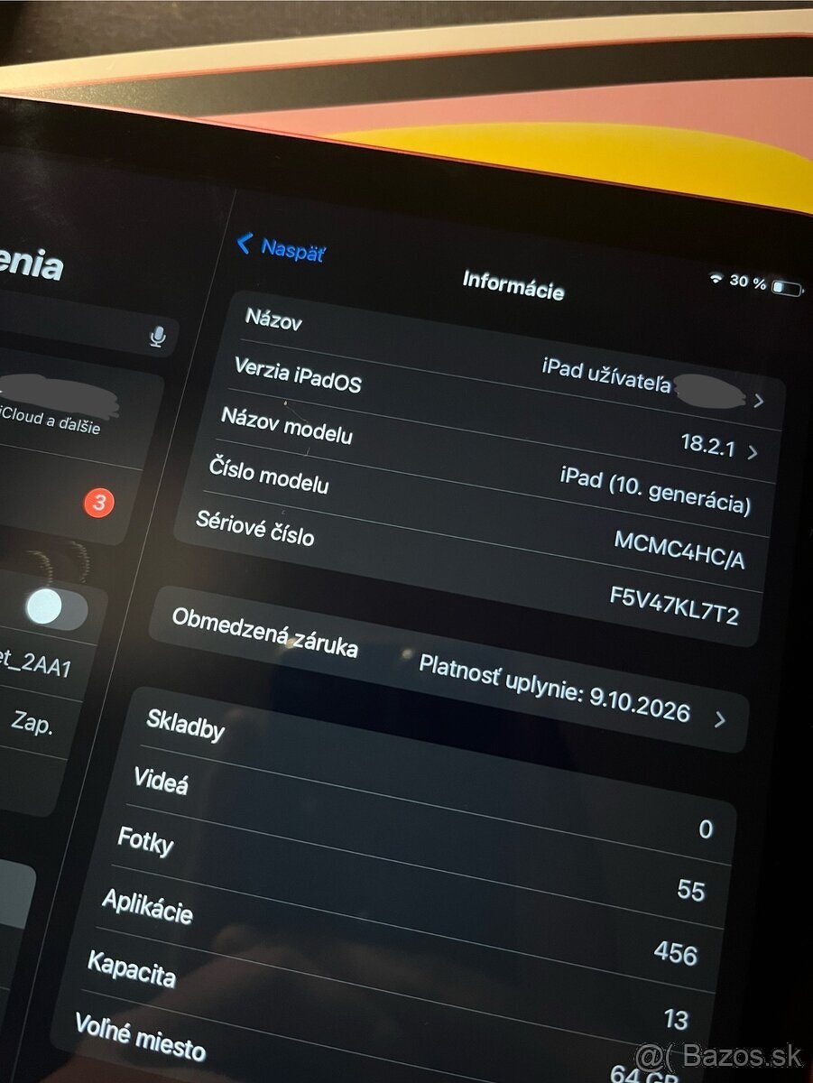 Predam Apple ipad 10,9 gen 64gb - 4