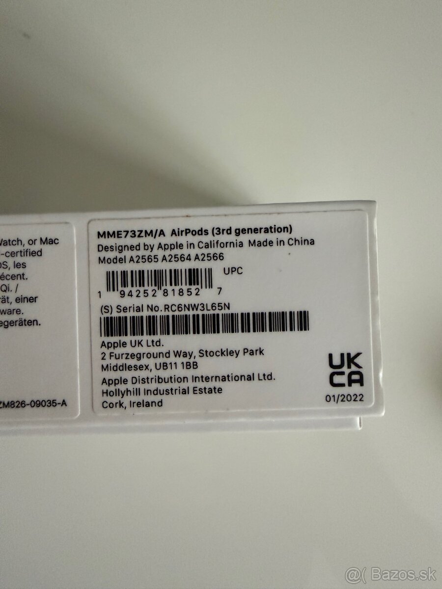 Predám Apple AirPods (3. generácie) Magsafe - 4