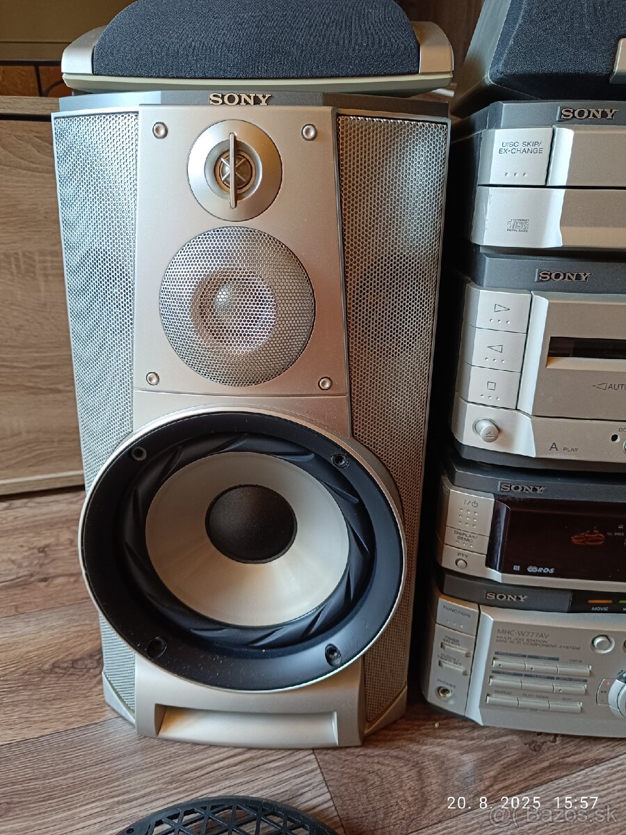 SONY MHC-W777AV... PLNE FUNKČNÁ...cca 30kg - 4