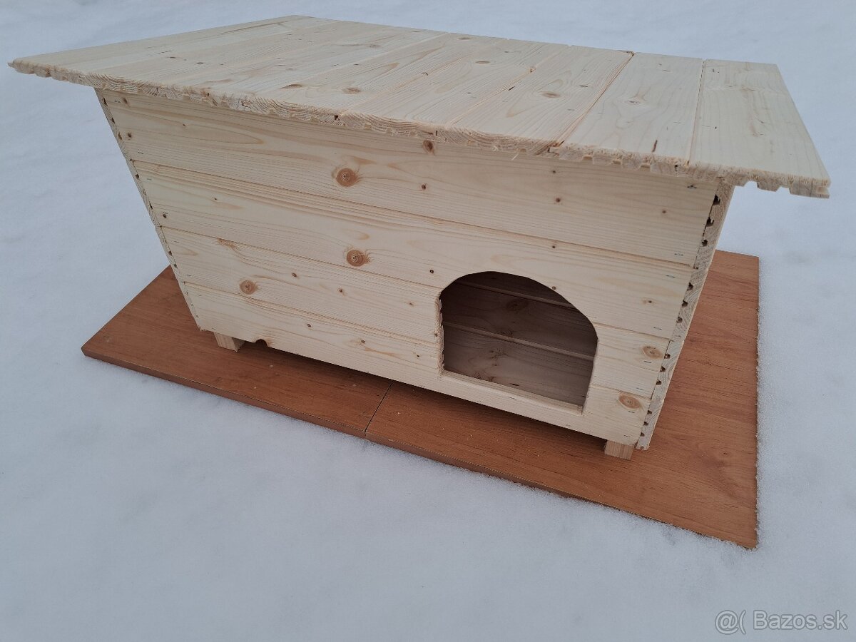 Veľká búda domček úkryt pre mačky psy - 4