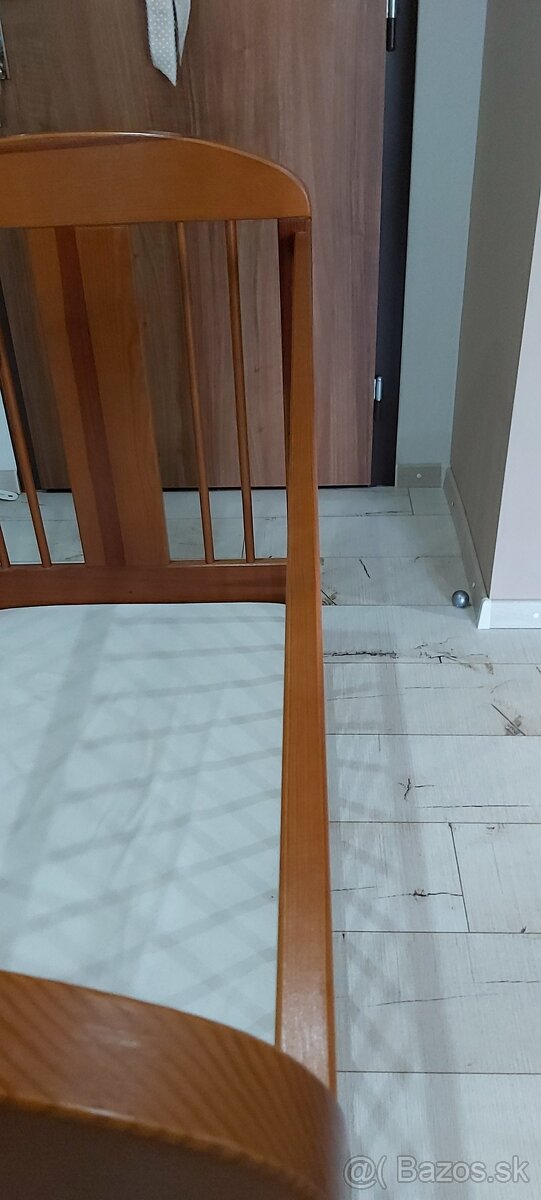 DREVENÁ DETSKÁ POSTIELKA Z MASÍVU - 4