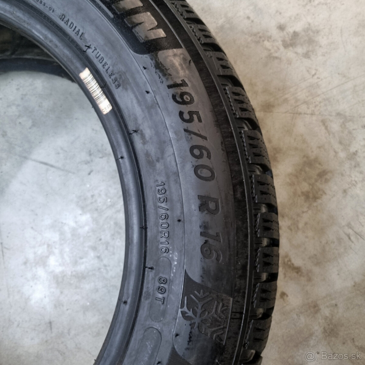Zimné pneumatiky 195/60 R16 MICHELIN - 4
