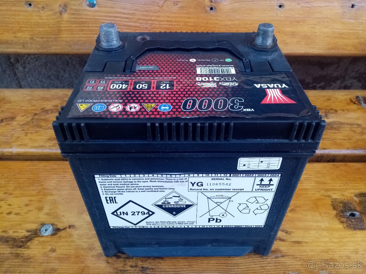 AUTOBATÉRIA - AKUMULÁTOR - Baterka12v - 4