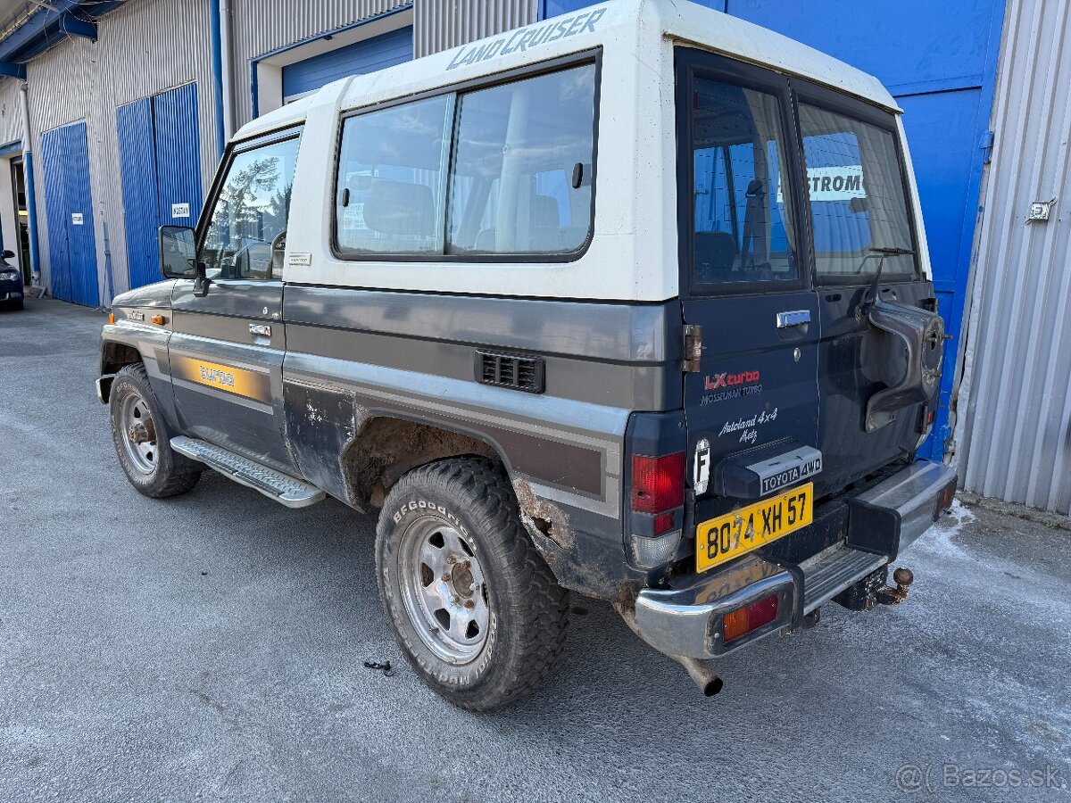 Náhradne diely Toyota Land Cruiser LJ73 LX 2.5td