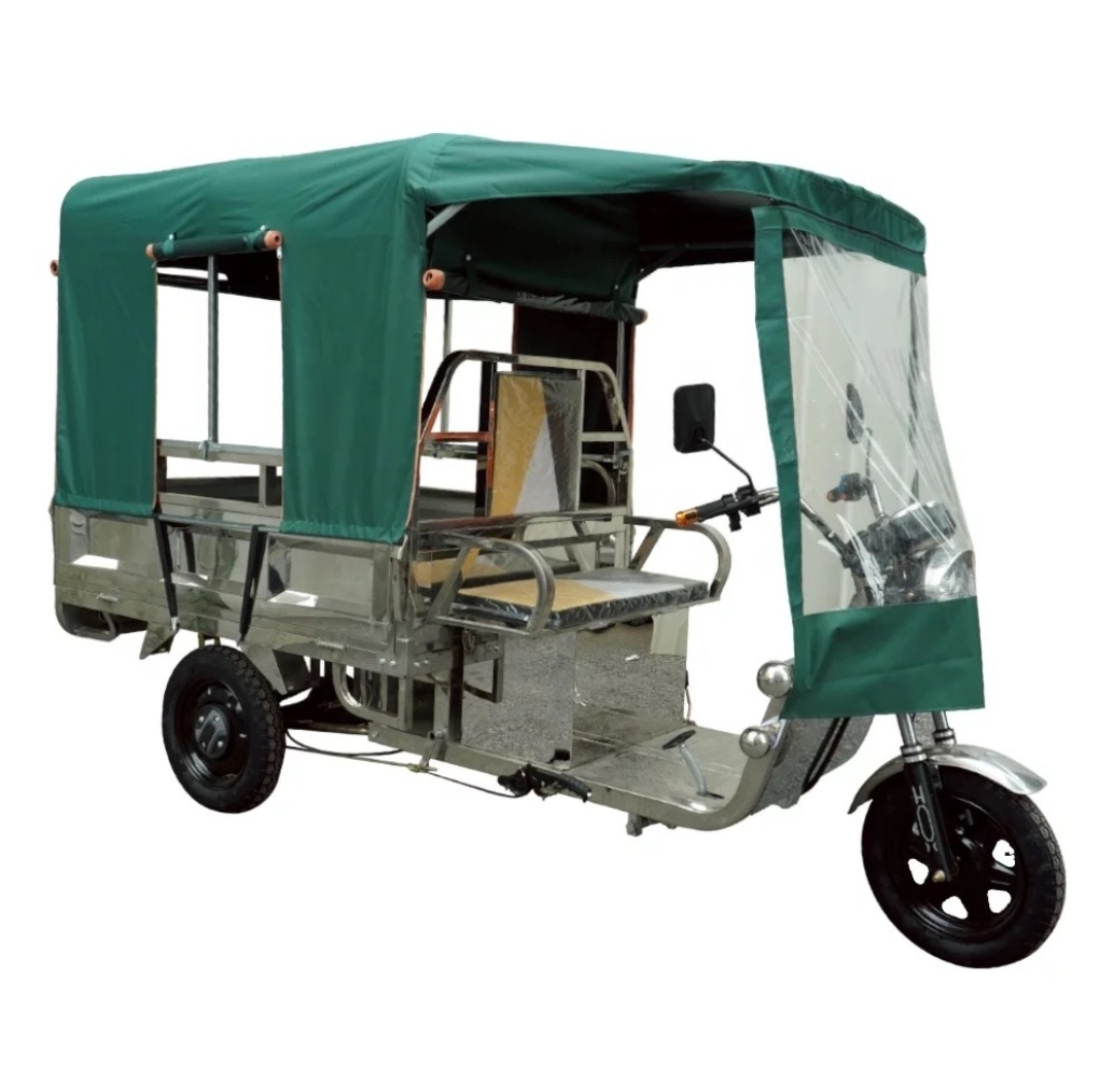 Nákladná elektrická trojkolka - plachta - 4