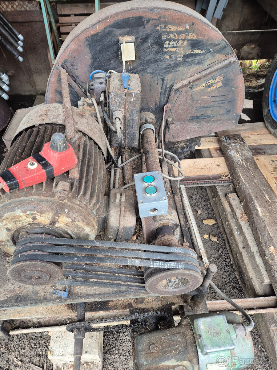 Predám koľajovú pílu na porez guľatiny - 4