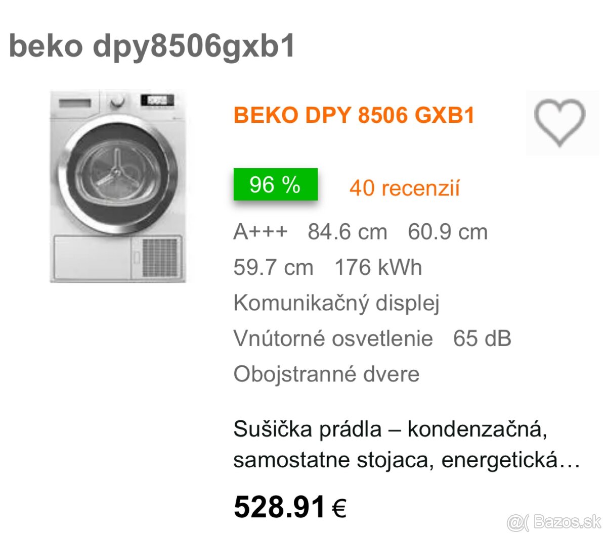 susicka pradla Beko A+++ - 4