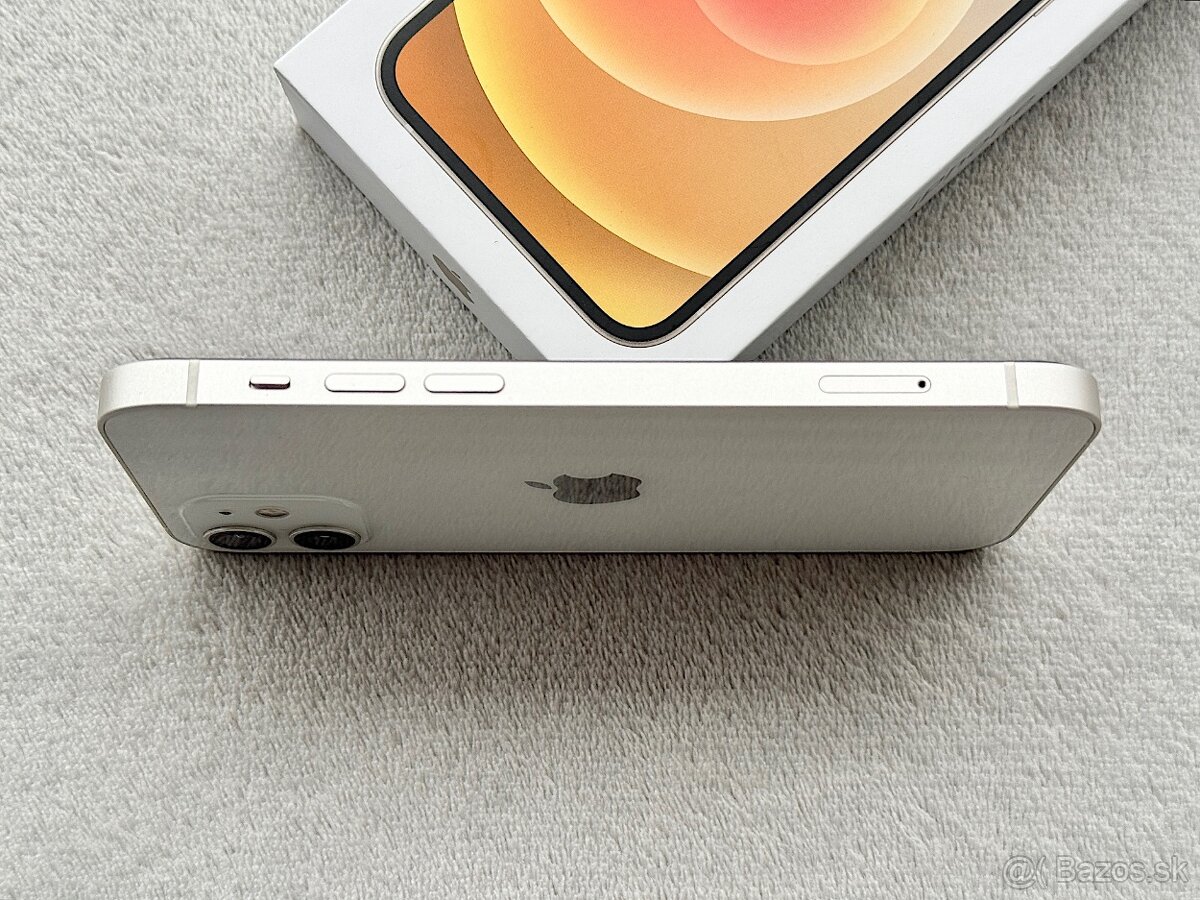 iPhone 12 128GB Biely, NOVÁ BATERKA, TOP STAV - 4