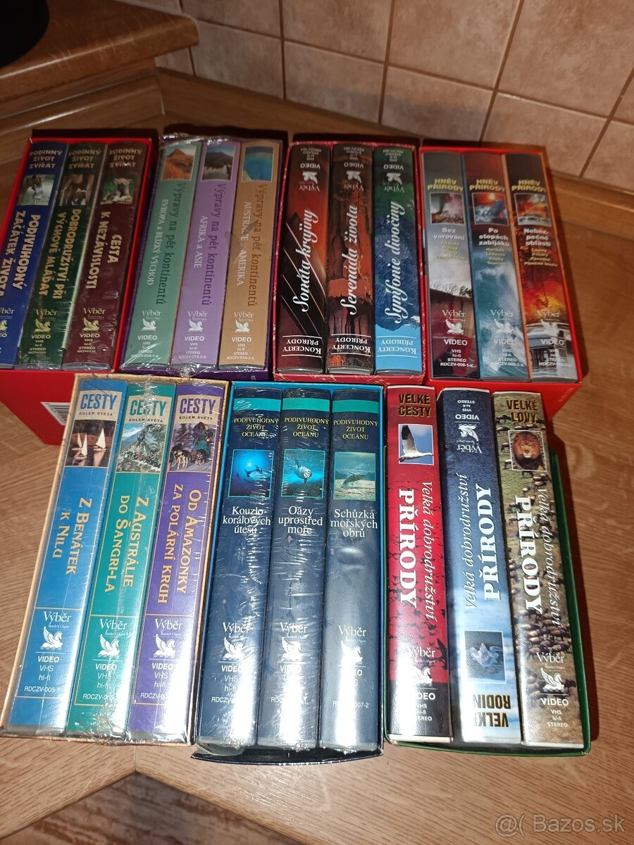 VHS kazety. - 4