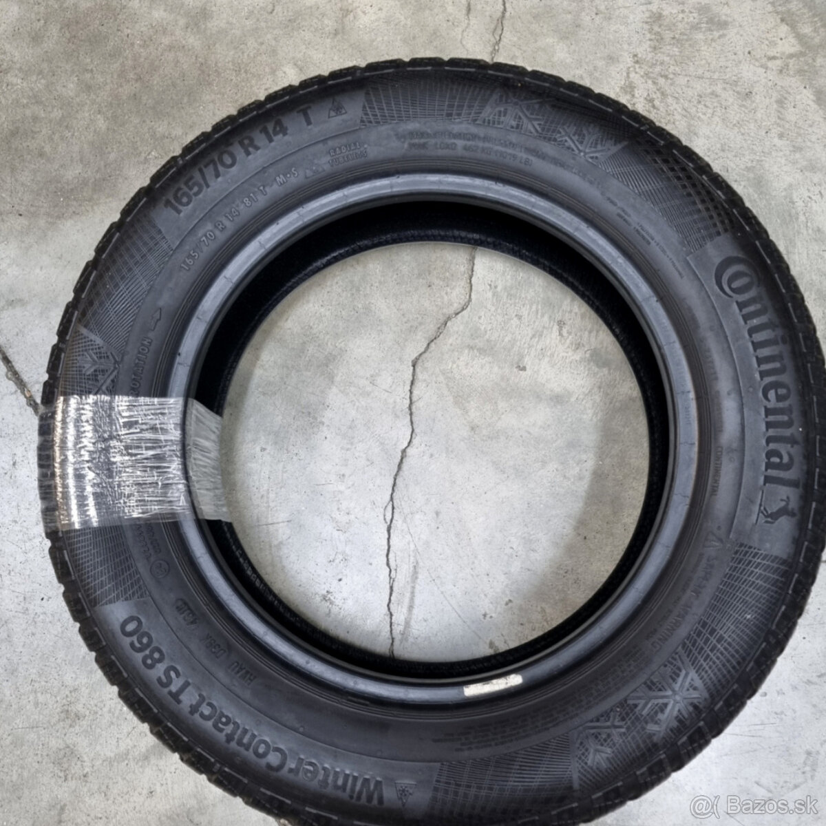 Zimné pneumatiky 165/70 R14 CONTINENTAL - 4